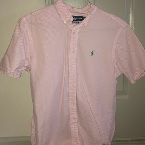 Men’s Polo Short-Sleeved Button Down